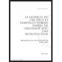 LA QUERELLE DU CID PIÈCES ET PAMPHLETS PUBLIÉS D'APRÈS LES ORIGINAUX AVEC UNE INTRODUCTION