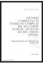 OEUVRES COMPLETES. LE DIABLE AU CORPS. LE BAL DU COMTE D'ORGEL. LES JOUES EN FEU. TEXTES DIVERS