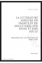 LA LITTÉRATURE ALPESTRE EN FRANCE ET EN ANGLETERRE AUX XVIIIE ET XIXE SIÈCLES