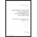 MADAME D AGOULT ET LA PENSÉE EUROPÉENNE DE SON ÉPOQUE
