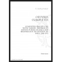 OEUVRES COMPLÈTES