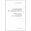 IMPRIMERIE AU SEIZIEME SIECLE