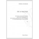 DE LA SAGESSE