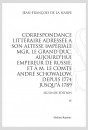 CORRESPONDANCE LITTÉRAIRE ADRESSÉE À SON ALTESSE IMPÉRIALE MGR. LE GRAND DUC