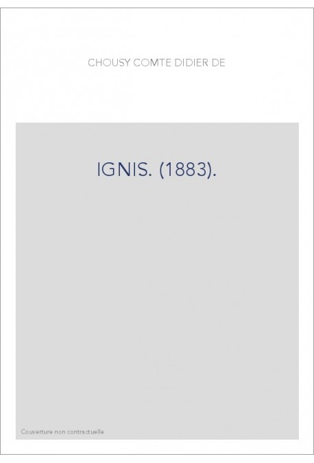 IGNIS. (1883).