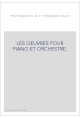LES OEUVRES POUR PIANO ET ORCHESTRE.