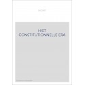 HIST CONSTITUTIONNELLE ERA
