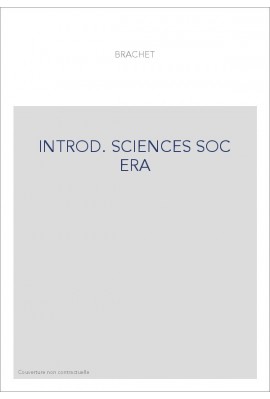 INTROD. SCIENCES SOC ERA