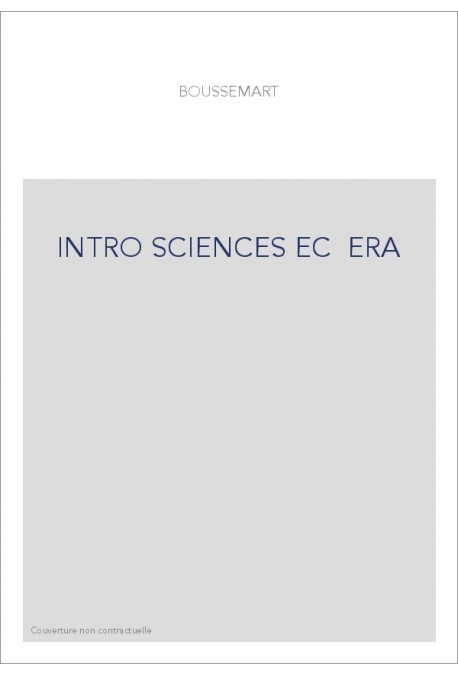 INTRO SCIENCES EC ERA