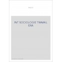 INT SOCIOLOGIE TRAVAIL ERA