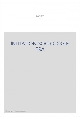 INITIATION SOCIOLOGIE ERA