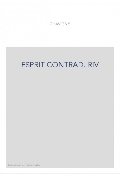 ESPRIT CONTRAD. RIV