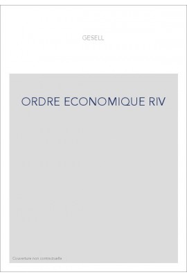 ORDRE ECONOMIQUE RIV