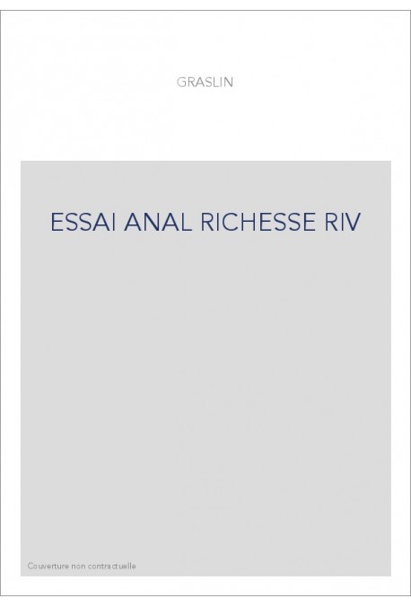 ESSAI ANAL RICHESSE RIV