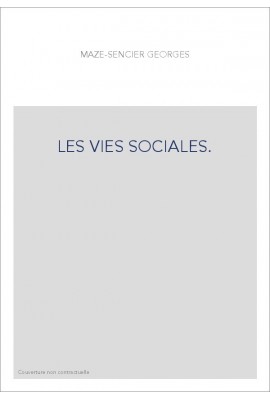 LES VIES SOCIALES.