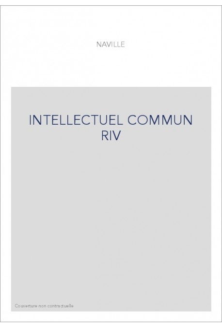 INTELLECTUEL COMMUN RIV