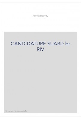 CANDIDATURE SUARD br RIV