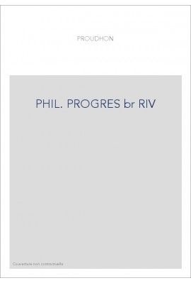 PHIL. PROGRES br RIV
