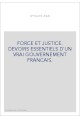 FORCE ET JUSTICE. DEVOIRS ESSENTIELS D'UN VRAI GOUVERNEMENT FRANCAIS.