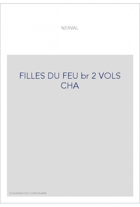 FILLES DU FEU 2 VOL.CHA