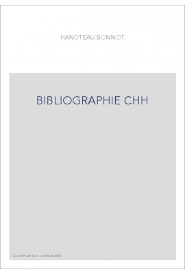 BIBLIOGRAPHIE CHH