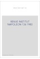 REVUE INST NAPOLEON 136(1980)***