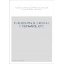 PUBLIEES PAR D. CROCHU, Y. DEFRANCE, ETC.