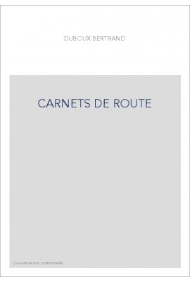 CARNETS DE ROUTE