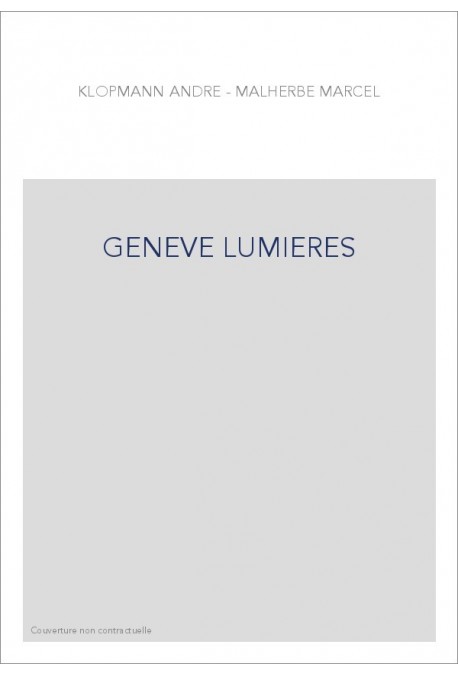 GENEVE LUMIERES