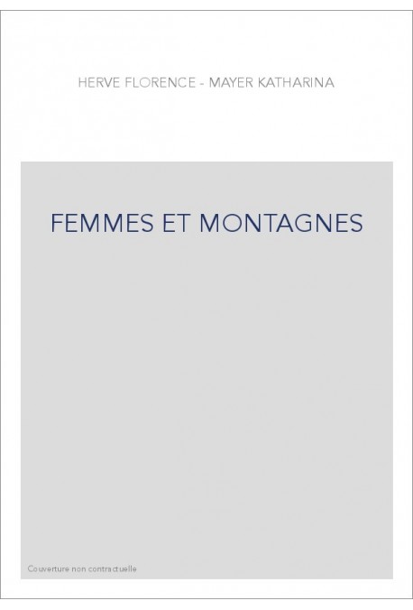 FEMMES ET MONTAGNES