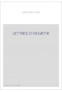 LETTRES D'HELVETIE