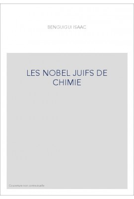 LES NOBEL JUIFS DE CHIMIE