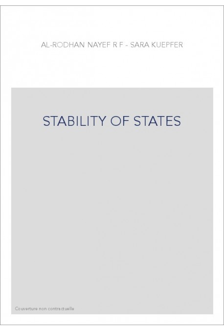 STABILITY OF STATES