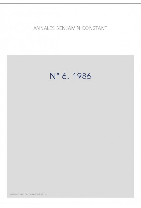 N° 6. 1986