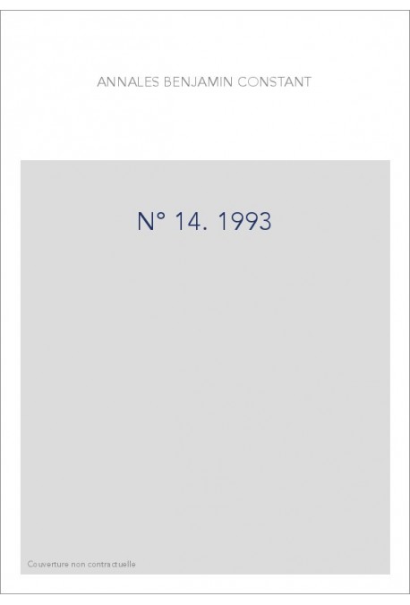 N° 14. 1993