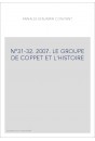 N°31-32. 2007. LE GROUPE DE COPPET ET L'HISTOIRE