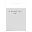 ACTES DU GOUVERNEMENT REVOLUTIONNAIRE. 23 AOUT 1793- 27JUILLET 1794. TOME 3 (ET DERNIER) : 1ER AVRIL 1794 -