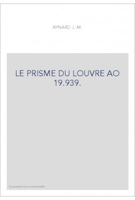 LE PRISME DU LOUVRE AO 19.939.