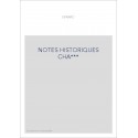 NOTES HISTORIQUES SUR LES BIENS COMMUNAUX DU CANTON DE VARENNES-EN-ARGONNE