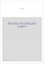 NOTES HISTORIQUES SUR LES BIENS COMMUNAUX DU CANTON DE VARENNES-EN-ARGONNE