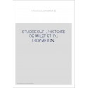 ETUDES SUR L'HISTOIRE DE MILET ET DU DIDYMEION.