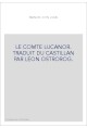 LE COMTE LUCANOR. TRADUIT DU CASTILLAN PAR LEON OSTROROG.