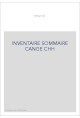 INVENTAIRE SOMMAIRE DES DOCUMENTS MANUSCRITS CONTENUS DANS LA COLLECTION CHATRE DU CANGE AU DEPARTEMENT DES