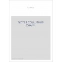 NOTES CRITIQUES SUR COLLUTHUS.