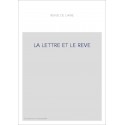 LA LETTRE ET LE REVE
