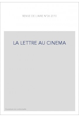 LA LETTRE AU CINEMA