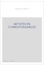 ARTISTES EN CORRESPONDANCES