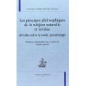 LES PRINCIPES PHILOSOPHIQUES DE LA RELIGION NATURELLE ET REVELLEE