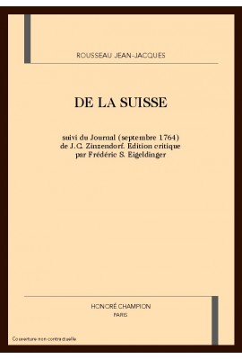 DE LA SUISSE