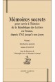 MEMOIRES SECRETS (DITS DE BACHAUMONT) POUR SERVIR A L'HISTOIRE DE LA REPUBLIQUE DES LETTRES EN FRANCE